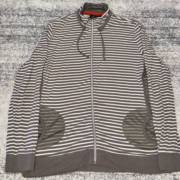 ORLY Striped Hoodie Sweater – Medium - Picture 1 of 6